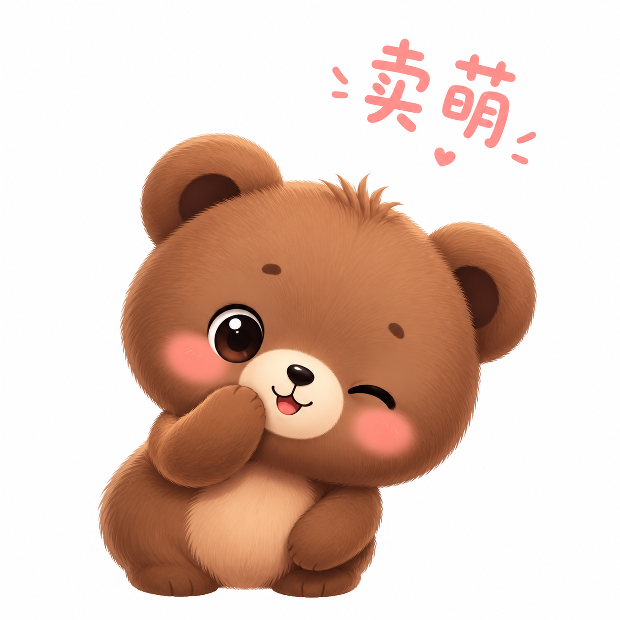 卖萌