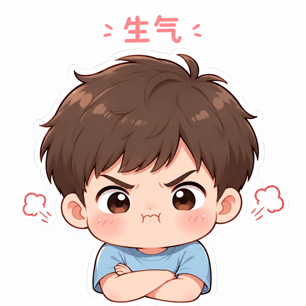 生气