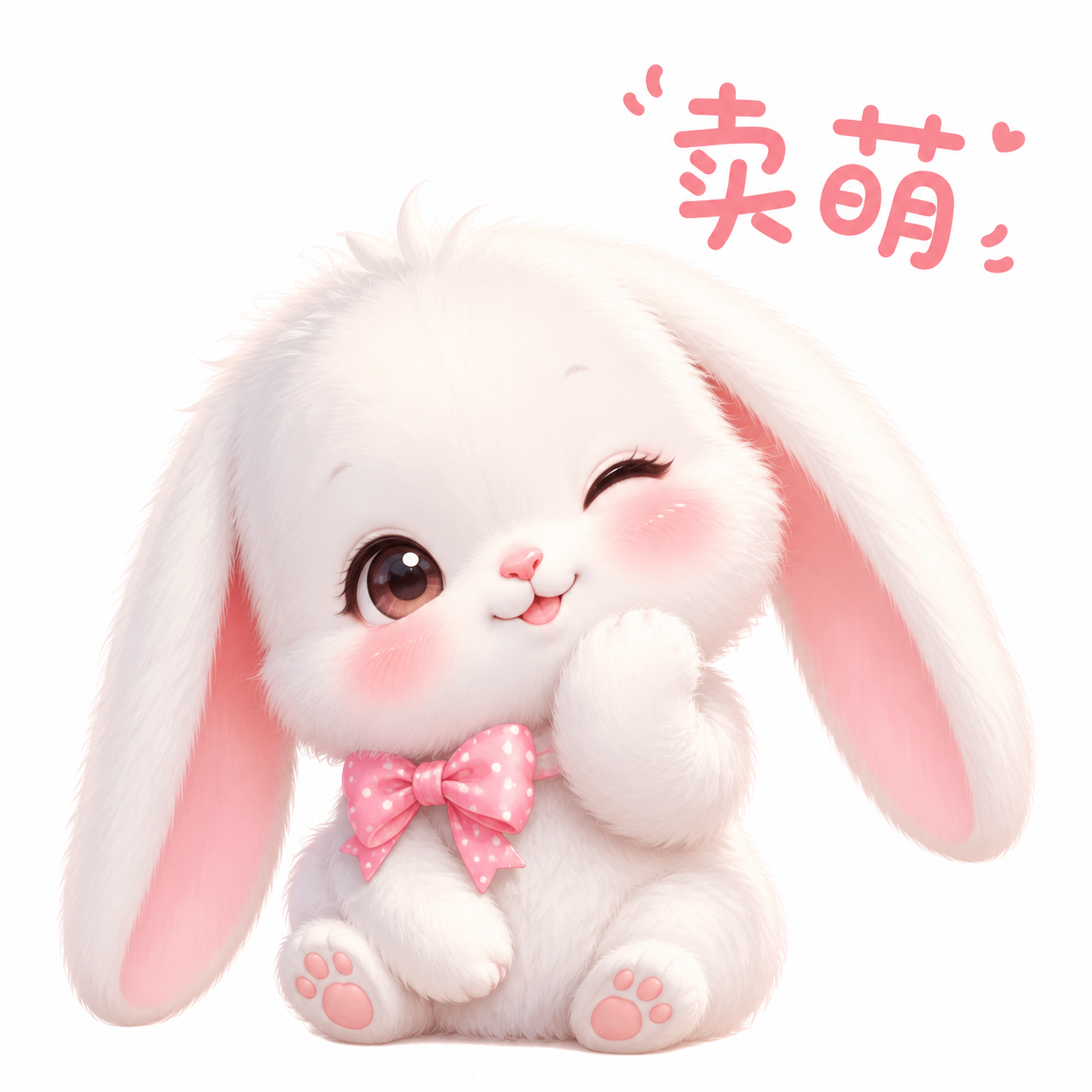 卖萌