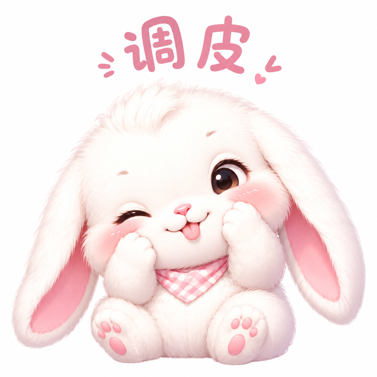 调皮